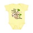 thumbnail image 1 of Inktastic Hanging with My Grandma Boys or Girls Baby Bodysuit, 1 of 5