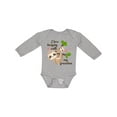 thumbnail image 1 of Inktastic Hanging with My Grandma Boys or Girls Long Sleeve Baby Bodysuit, 1 of 5