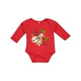 thumbnail image 1 of Inktastic Hanging with My Nana Boys or Girls Long Sleeve Baby Bodysuit, 1 of 5
