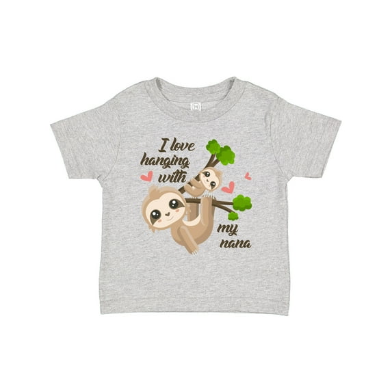 Inktastic Hanging with My Nana Boys or Girls Toddler T-Shirt
