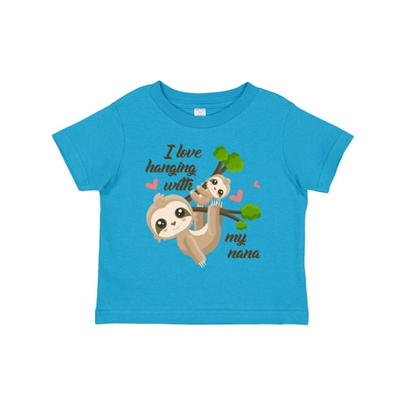 Inktastic Hanging with My Nana Boys or Girls Toddler T-Shirt