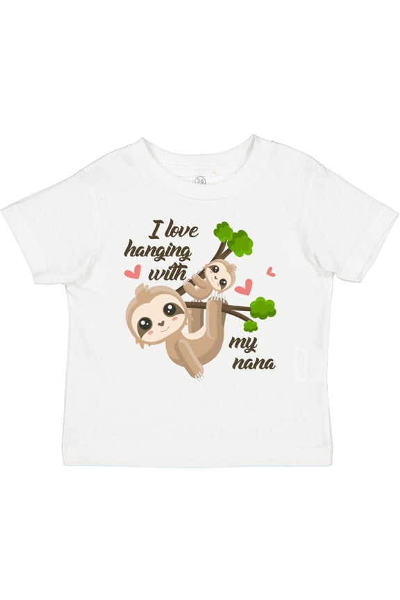Hanging with My Nana Boys or Girls Toddler T-Shirt