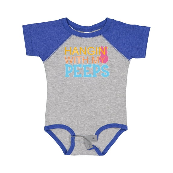 Inktastic Hanging with My Peeps Boys or Girls Baby Bodysuit