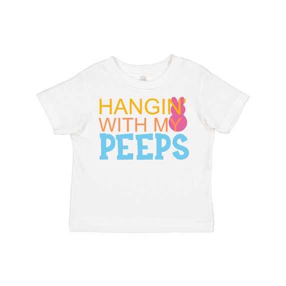 Inktastic Hanging with My Peeps Boys or Girls Toddler T-Shirt