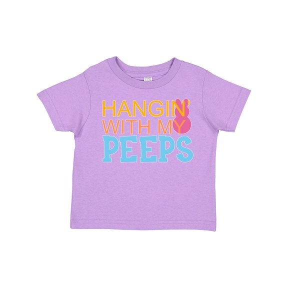 Inktastic Hanging with My Peeps Boys or Girls Toddler T-Shirt