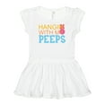 thumbnail image 1 of Inktastic Hanging with My Peeps Girls Baby Dress, 1 of 5