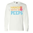 thumbnail image 1 of Inktastic Hanging with My Peeps Long Sleeve T-Shirt, 1 of 5