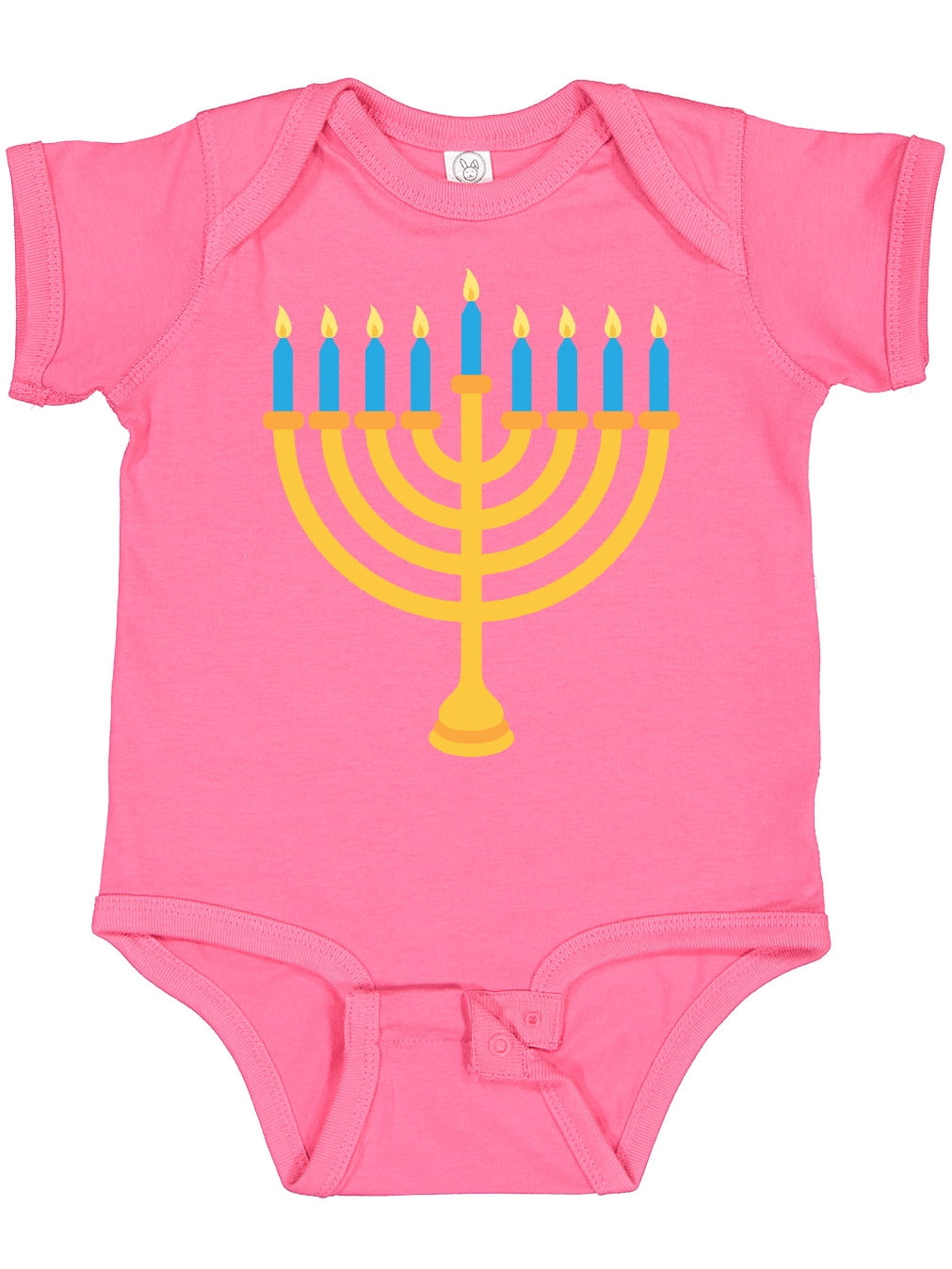 Inktastic Hanukkah Chanukah Menorah Boys or Girls Baby Bodysuit