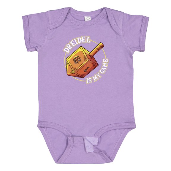 Inktastic Hanukkah Dreidel Game Boys or Girls Baby Bodysuit