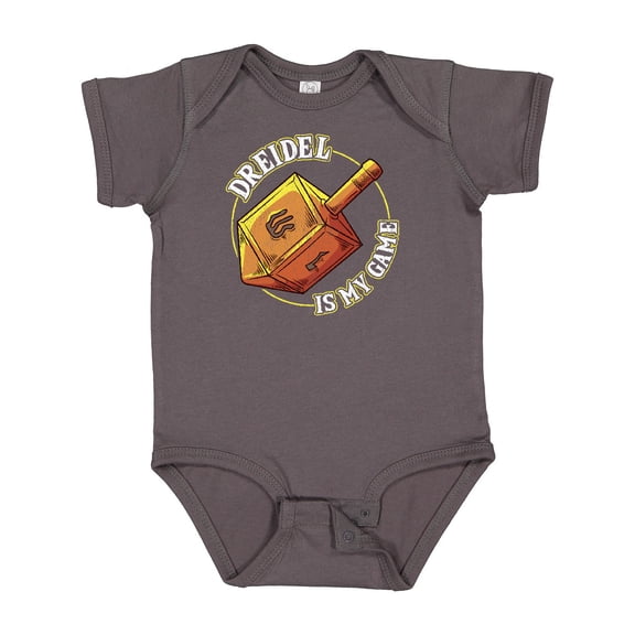 Inktastic Hanukkah Dreidel Game Boys or Girls Baby Bodysuit