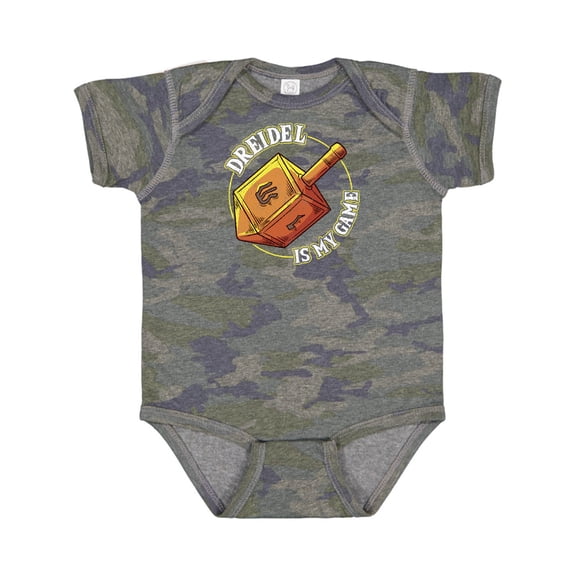 Inktastic Hanukkah Dreidel Game Boys or Girls Baby Bodysuit