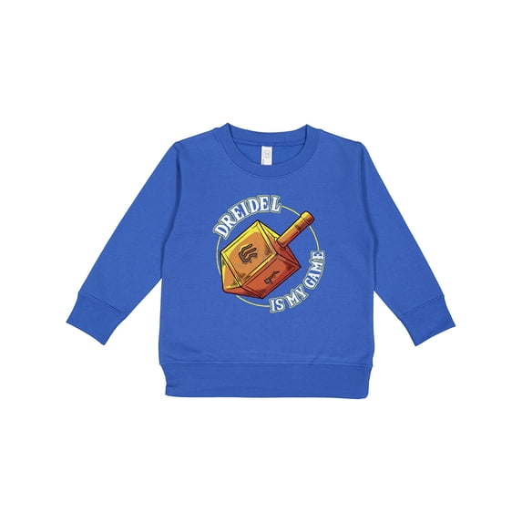 Inktastic Hanukkah Dreidel Game Toddler Sweatshirt