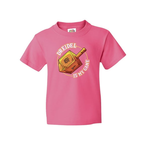 Inktastic Hanukkah Dreidel Game Youth T-Shirt