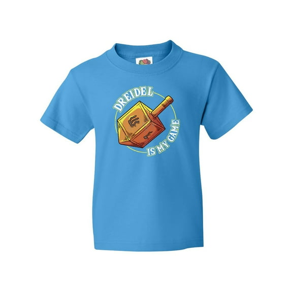 Inktastic Hanukkah Dreidel Game Youth T-Shirt