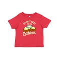 thumbnail image 1 of Inktastic Hanukkah Funny Here for Latkes Boys or Girls Baby T-Shirt, 1 of 5