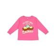 thumbnail image 1 of Inktastic Hanukkah Funny Here for Latkes Boys or Girls Long Sleeve Toddler T-Shirt, 1 of 5