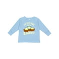 thumbnail image 1 of Inktastic Hanukkah Funny Here for Latkes Boys or Girls Long Sleeve Toddler T-Shirt, 1 of 5