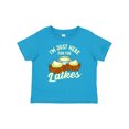 thumbnail image 1 of Inktastic Hanukkah Funny Here for Latkes Boys or Girls Toddler T-Shirt, 1 of 5