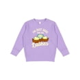 thumbnail image 1 of Inktastic Hanukkah Funny Here for Latkes Toddler Sweatshirt, 1 of 4