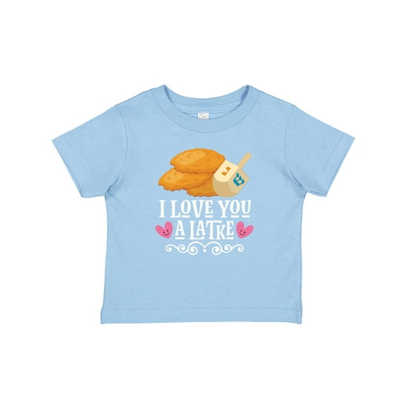 Inktastic Hanukkah Funny Latke Girls Baby T-Shirt