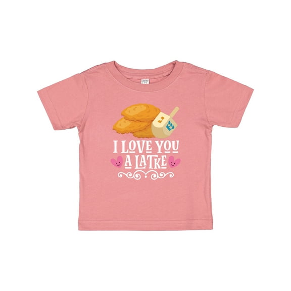 Inktastic Hanukkah Funny Latke Girls Baby T-Shirt