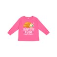 thumbnail image 1 of Inktastic Hanukkah Funny Latke Girls Long Sleeve Toddler T-Shirt, 1 of 5