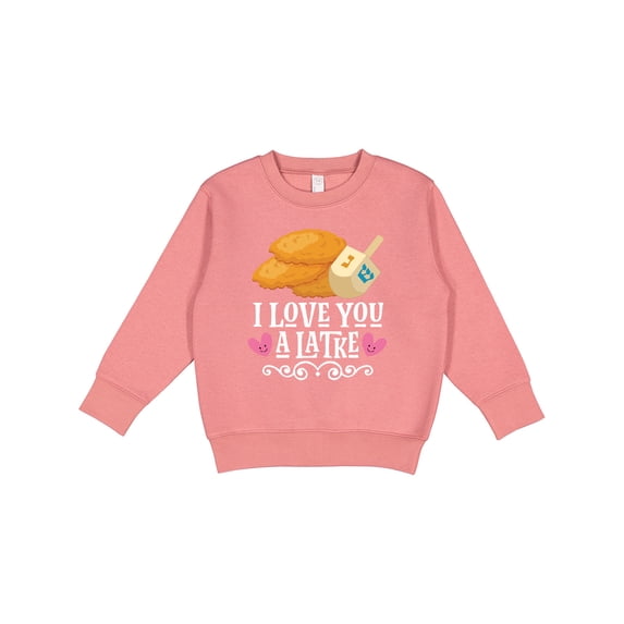 Inktastic Hanukkah Funny Latke Toddler Sweatshirt
