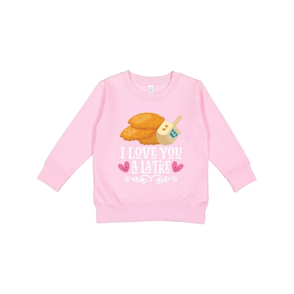 Inktastic Hanukkah Funny Latke Toddler Sweatshirt