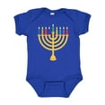 thumbnail image 1 of Inktastic Hanukkah Menorah Candles Boys or Girls Baby Bodysuit, 1 of 5
