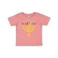 thumbnail image 1 of Inktastic Hanukkah Menorah Candles Boys or Girls Baby T-Shirt, 1 of 5