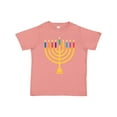 thumbnail image 1 of Inktastic Hanukkah Menorah Candles Boys or Girls Toddler T-Shirt, 1 of 5