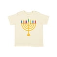 thumbnail image 1 of Inktastic Hanukkah Menorah Candles Boys or Girls Toddler T-Shirt, 1 of 5