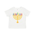thumbnail image 1 of Inktastic Hanukkah Menorah Candles Boys or Girls Toddler T-Shirt, 1 of 5