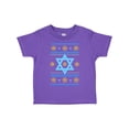 thumbnail image 1 of Inktastic Hanukkah Ugly Sweater Boys or Girls Toddler T-Shirt, 1 of 5