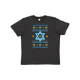 thumbnail image 1 of Inktastic Hanukkah Ugly Sweater Youth T-Shirt, 1 of 5