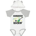 thumbnail image 1 of Inktastic Hanukkah is Rockin Boys or Girls Baby Bodysuit, 1 of 5