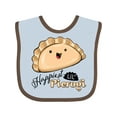thumbnail image 1 of Inktastic Happiest Lil' Pierogi Boys or Girls Baby Bib, 1 of 4