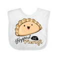 thumbnail image 1 of Inktastic Happiest Lil' Pierogi Boys or Girls Baby Bib, 1 of 4