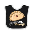 thumbnail image 1 of Inktastic Happiest Lil' Pierogi Boys or Girls Baby Bib, 1 of 4
