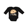 thumbnail image 1 of Inktastic Happiest Lil' Pierogi Boys or Girls Long Sleeve Baby Bodysuit, 1 of 5