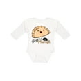 thumbnail image 1 of Inktastic Happiest Lil' Pierogi Boys or Girls Long Sleeve Baby Bodysuit, 1 of 5