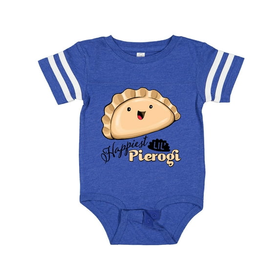 Inktastic Happiest Lil' Pierogi Gift Baby Boy or Baby Girl Bodysuit