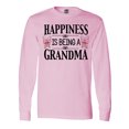 thumbnail image 1 of Inktastic Happiness is Being a Grandma with Butterflies Long Sleeve T-Shirt, 1 of 5