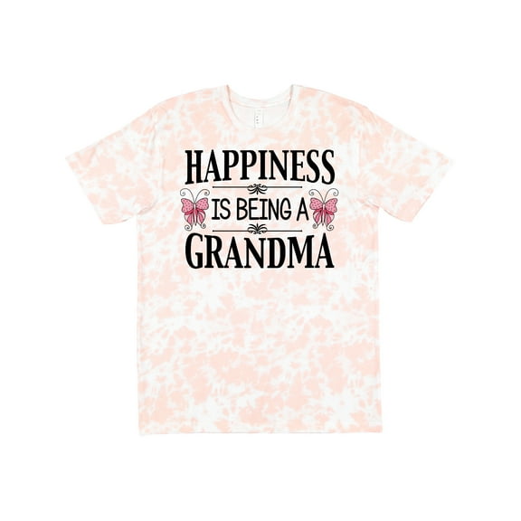 Inktastic Happiness is Being a Grandma with Butterflies T-Shirt