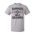 thumbnail image 1 of Inktastic Happiness is Being a Great Grandma with Butterflies T-Shirt, 1 of 4