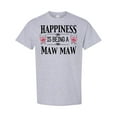 thumbnail image 1 of Inktastic Happiness is Being a Maw Maw with Butterflies T-Shirt, 1 of 5