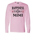 thumbnail image 1 of Inktastic Happiness is Being a Mimi with Butterflies Long Sleeve T-Shirt, 1 of 5