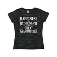 thumbnail image 1 of Inktastic Happiness is being a Great Grandmother with Butterflies Women's T-Shirt, 1 of 5