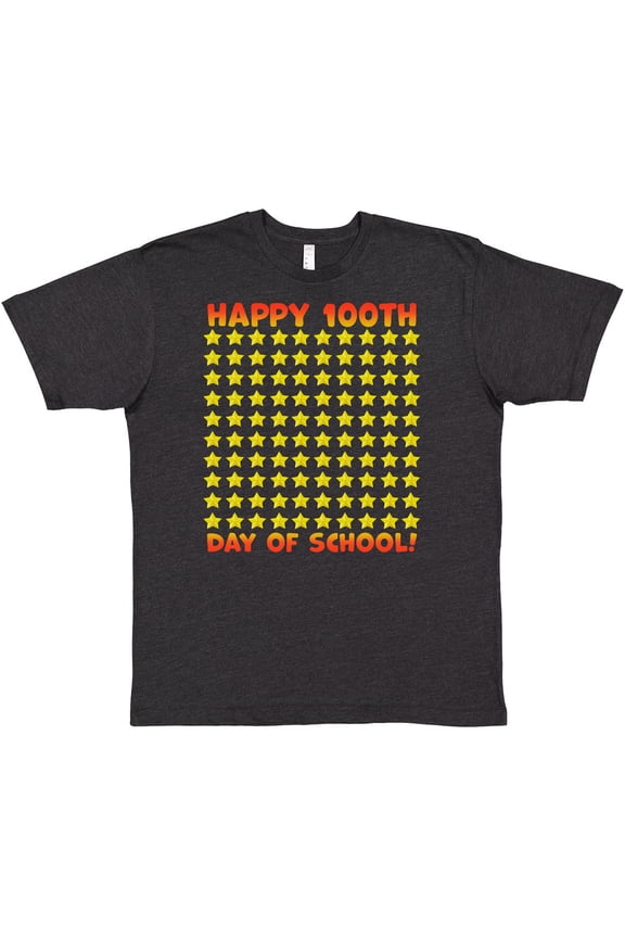 Happy 100th Day of School- One Hundred Stars T-Shirt