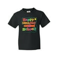 thumbnail image 1 of Inktastic Happy 100th Day of School Youth T-Shirt, 1 of 5